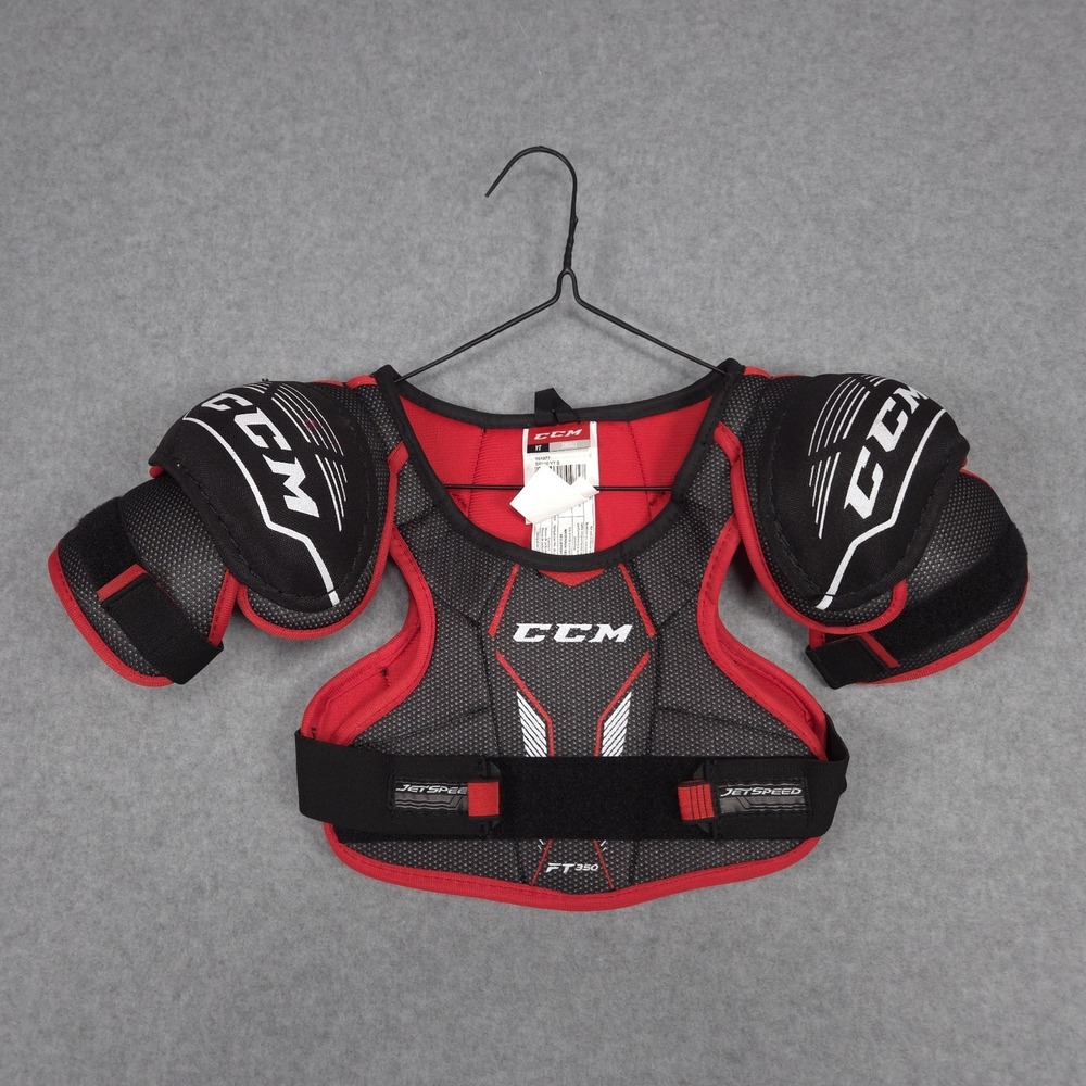 CCM Jetspeed FT350 - Youth Small - Ice Inline Roller Hockey Shoulder Chest Pads